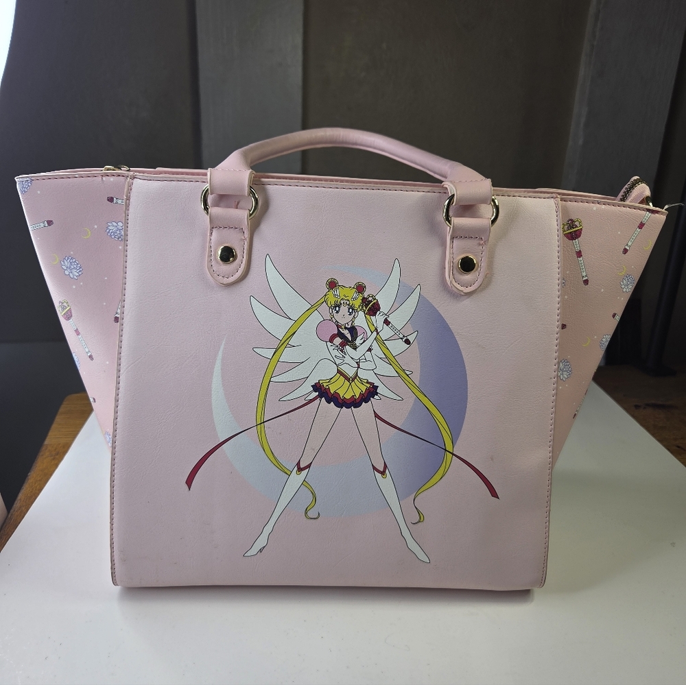 Pretty Guardian Sailor Moon Eternal Sailor Moon Satchel Bag Pink Anime Purse
